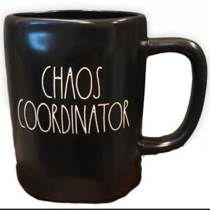 Elegant Black Chaos Coordinator Mug